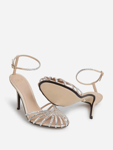 Aleví Milano Mujer Barcelona Sandalias Penelope Xtal color Nude sku 800-005604 01 - Foto 4