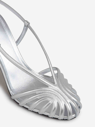 Aleví Milano Mujer Barcelona Sandalias Marta 90 color Plateado sku 800-005605 01 - Foto 5