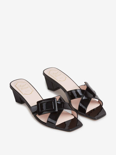 Roger Vivier Mujer Barcelona Mules Belle Vivier color Negro sku 800-005608 01 - Foto 2