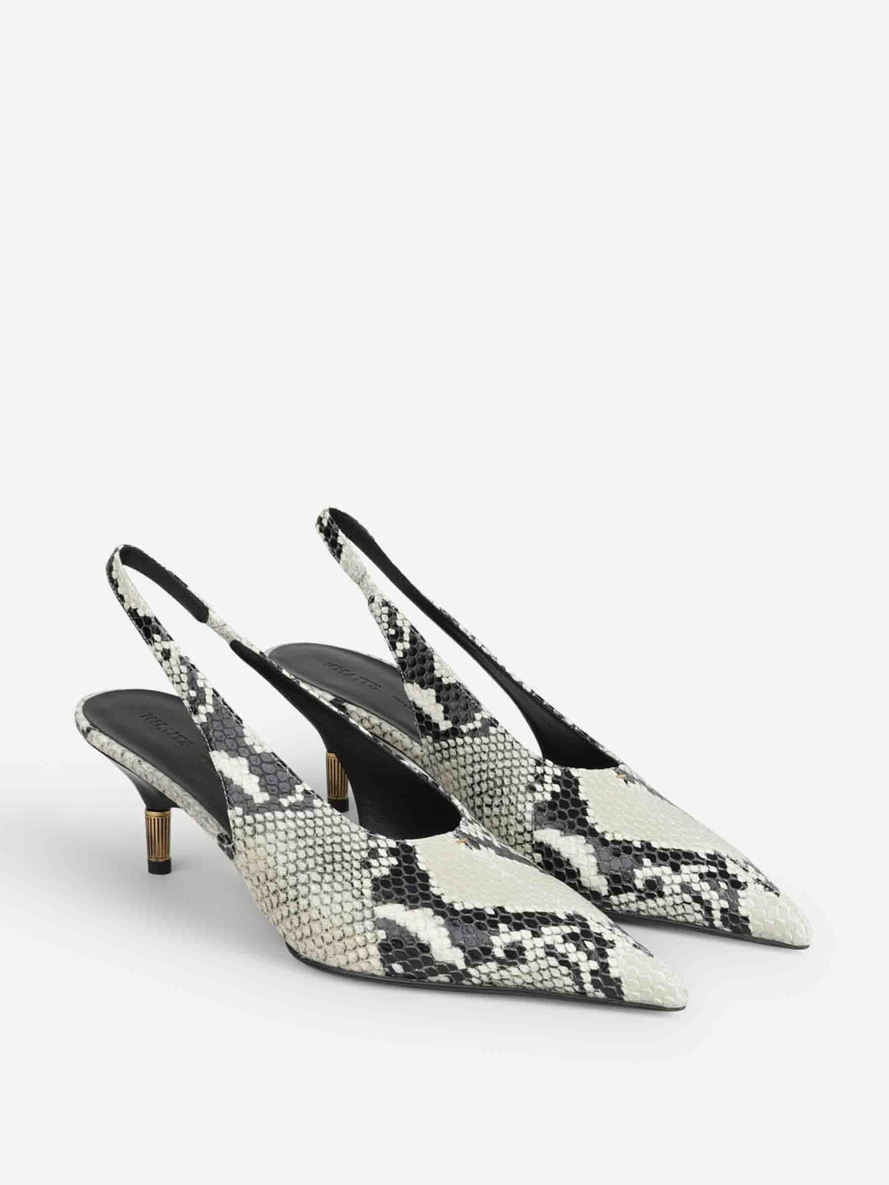 Khaite Mujer Barcelona Mules Bella Pump color Serpiente sku 800-005609 00 - Foto 2
