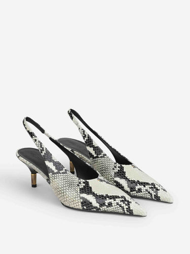 Khaite Mujer Barcelona Mules Bella Pump color Serpiente sku 800-005609 00 - Foto 2
