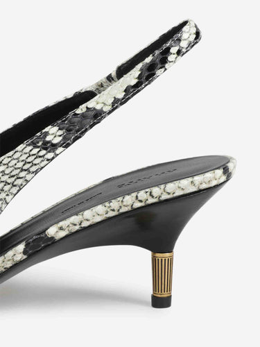 Khaite Mujer Barcelona Mules Bella Pump color Serpiente sku 800-005609 00 - Foto 3