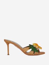 Aquazzura Mujer Barcelona Mule Birdsong color Camel sku 800-005611 01 - Foto 1
