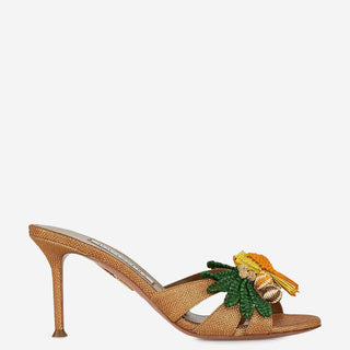Aquazzura Mujer Barcelona Mule Birdsong color Camel sku 800-005611 01 - Foto 1