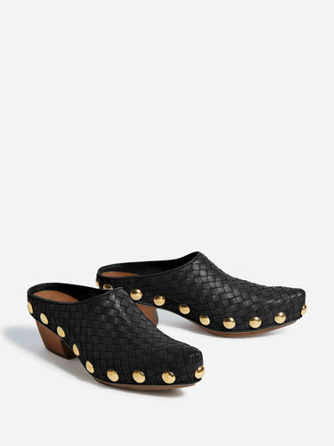 Bottega Veneta Mujer Barcelona Zuecos Gondola Clog color Negro sku 800-005612 01 - Foto 2