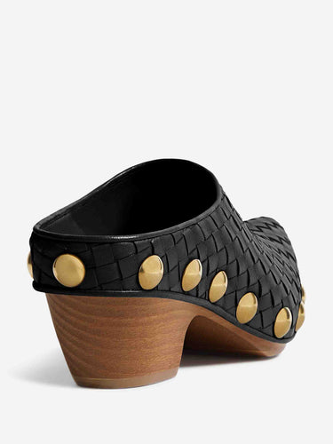 Bottega Veneta Mujer Barcelona Zuecos Gondola Clog color Negro sku 800-005612 01 - Foto 4