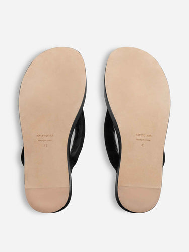 Balenciaga Mujer Barcelona Chancla Gaeta color Negro sku 800-005614 01 - Foto 4