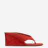 Alaïa Mujer Barcelona Mules Cúbicos Ante color Naranja sku 800-005615 02 - Foto 1