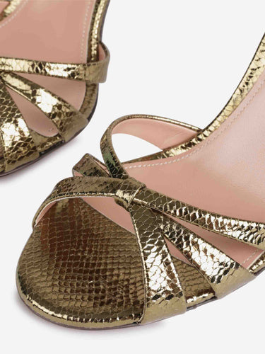Aquazzura Mujer Barcelona Sandalias Tati 85 color Dorado sku 800-005618 01 - Foto 4
