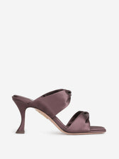Aquazzura Mujer Barcelona Sandalias Twist 75 color Burdeos sku 800-005619 01 - Foto 1