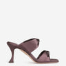 Aquazzura Mujer Barcelona Sandalias Twist 75 color Burdeos sku 800-005619 01 - Foto 1
