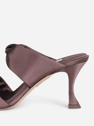 Aquazzura Mujer Barcelona Sandalias Twist 75 color Burdeos sku 800-005619 01 - Foto 3