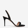 Aquazzura Mujer Barcelona Sandalias So Nude 85 color Negro sku 800-005620 01 - Foto 1