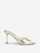 Aquazzura Mujer Barcelona Mules Bisous 85 color Dorado sku 800-005621 01 - Foto 1