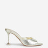 Aquazzura Mujer Barcelona Mules Bisous 85 color Dorado sku 800-005621 01 - Foto 1