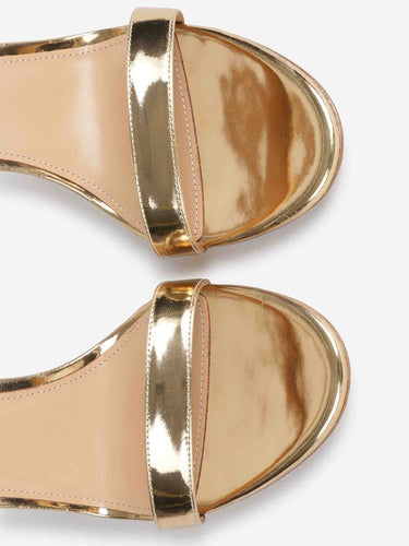 Aquazzura Mujer Barcelona Sandalias So Nude 105 color Dorado sku 800-005623 01 - Foto 4