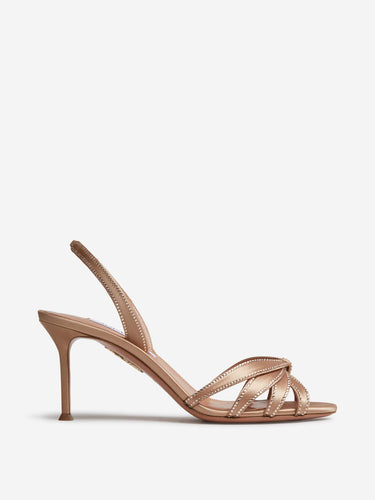Aquazzura Mujer Barcelona Slingbacks Soulmate Crystal color Rosa Oro sku 800-005627 01 - Foto 1