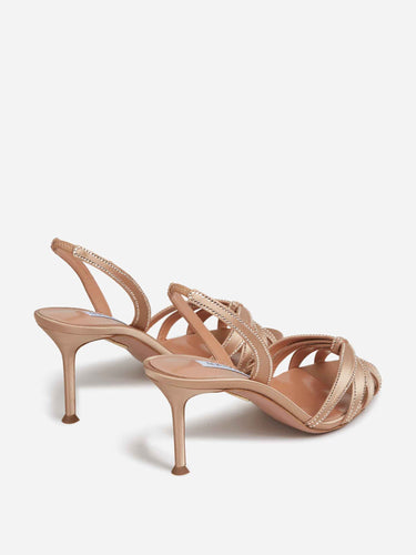 Aquazzura Mujer Barcelona Slingbacks Soulmate Crystal color Rosa Oro sku 800-005627 01 - Foto 3