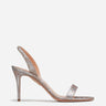 Aquazzura Mujer Barcelona Sandalia So Nude color Plateado sku 800-005628 01 - Foto 1