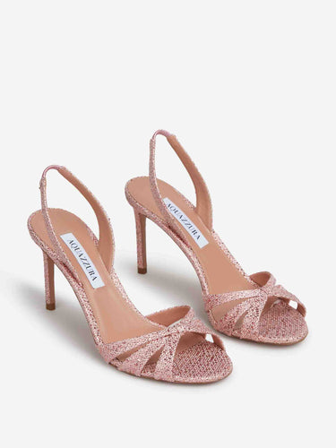 Aquazzura Mujer Barcelona Sandalias Tati Metalizadas color Rosa Chicle sku 800-005629 01 - Foto 2