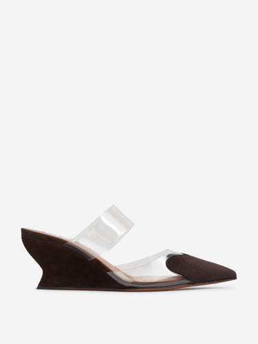 Alaïa Mujer Barcelona Mules Le Coeur color Burdeos sku 800-005632 01 - Foto 1