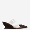Alaïa Mujer Barcelona Mules Le Coeur color Burdeos sku 800-005632 01 - Foto 1