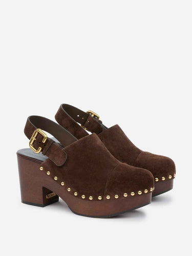Chloé Mujer Barcelona Zuecos Jeannette color Marrón Oscuro sku 800-005633 01 - Foto 2