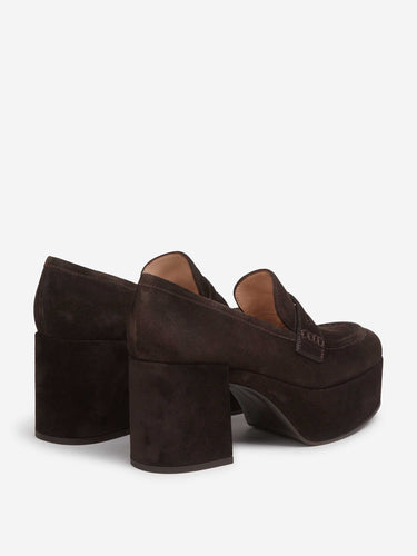 Gianvito Rossi Mujer Barcelona Zapato Jenna color Marrón Oscuro sku 800-005639 00 - Foto 3