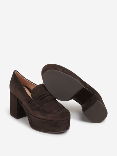 Gianvito Rossi Mujer Barcelona Zapato Jenna color Marrón Oscuro sku 800-005639 00 - Foto 4