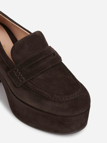 Gianvito Rossi Mujer Barcelona Zapato Jenna color Marrón Oscuro sku 800-005639 00 - Foto 5
