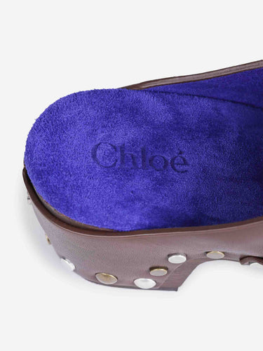 Chloé Mujer Barcelona Zueco de Cuña Talis color Multicolor sku 800-005640 00 - Foto 5