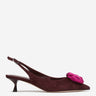 Roger Vivier Mujer Barcelona Salones Slingback Rose Vivier color Burdeos sku 800-005647 01 - Foto 1