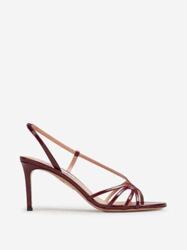 Aquazzura Mujer Barcelona Sandalias Talk To Me 75 color Burdeos sku 800-005648 00 - Foto 1