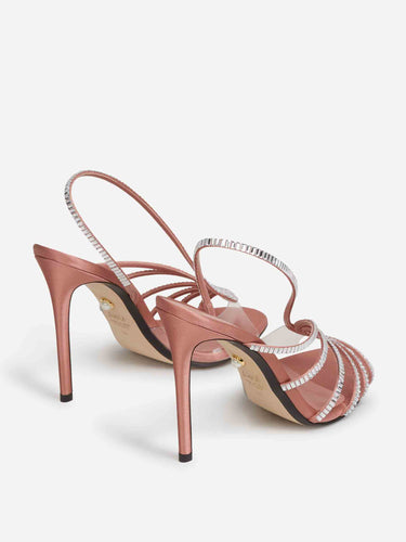 Aleví Milano Mujer Barcelona Sandalias Star Xtal color Rosa Oro sku 800-005649 01 - Foto 3