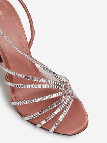 Aleví Milano Mujer Barcelona Sandalias Star Xtal color Rosa Oro sku 800-005649 01 - Foto 5