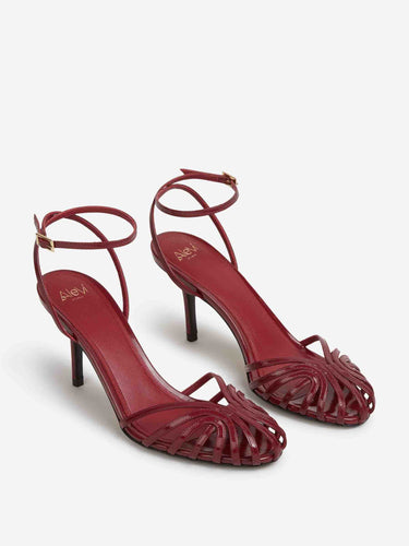 Aleví Milano Mujer Barcelona Sandalias Blake 75 color Burdeos sku 800-005652 01 - Foto 2