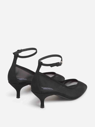 Alaïa Mujer Barcelona Salones Malla color Negro sku 800-005654 01 - Foto 3