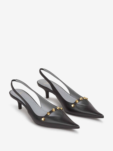 Balenciaga Mujer Barcelona Slingbacks Tachuelas color Negro sku 800-005655 01 - Foto 2