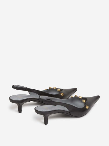 Balenciaga Mujer Barcelona Slingbacks Tachuelas color Negro sku 800-005655 01 - Foto 3