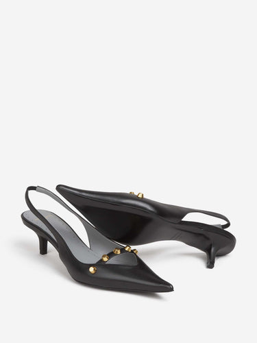 Balenciaga Mujer Barcelona Slingbacks Tachuelas color Negro sku 800-005655 01 - Foto 4