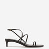 Khaite Mujer Barcelona Sandalias Tacón Lazo color Negro sku 801-000007 01 - Foto 1