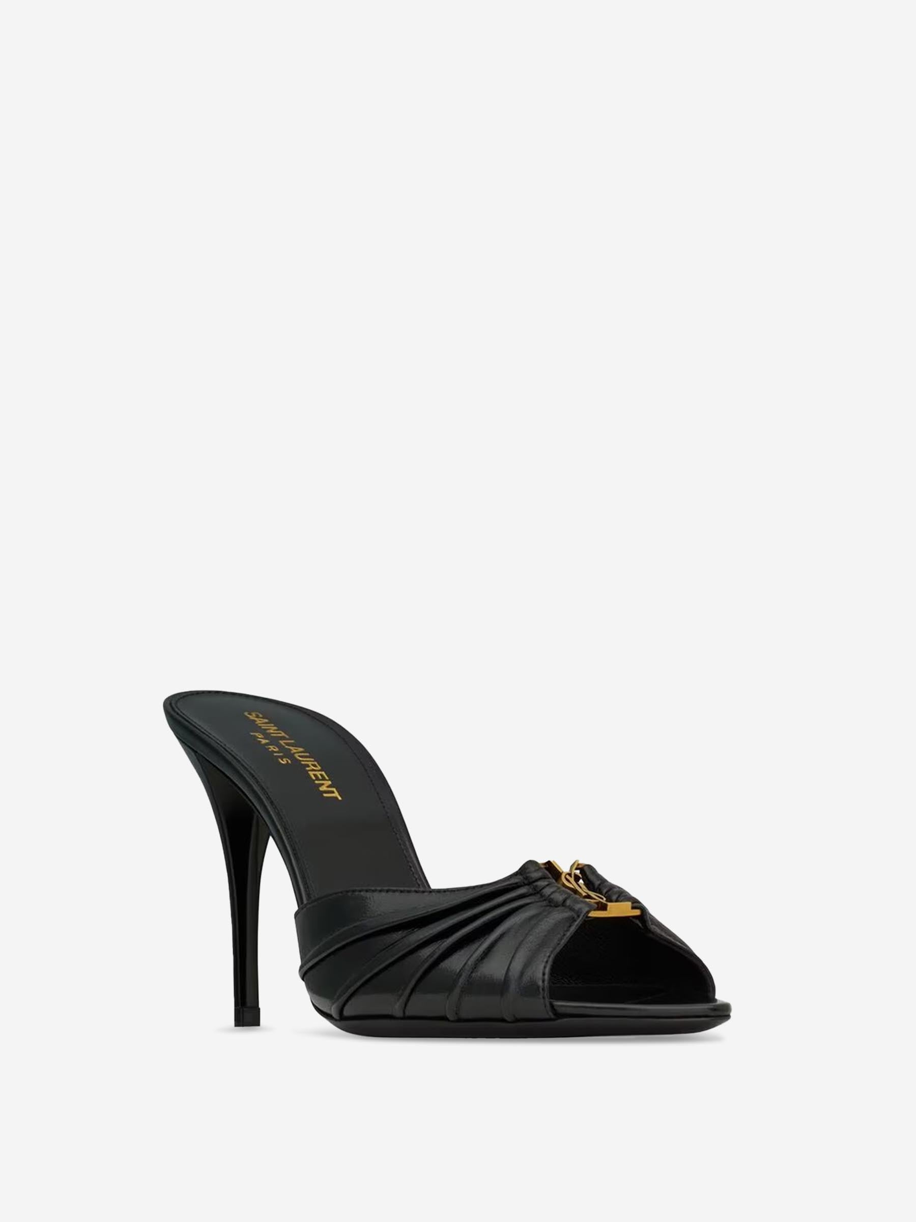 Saint Laurent Mujer Barcelona Mules Babylone Piel color Negro sku 801-000009 01 - Foto 2