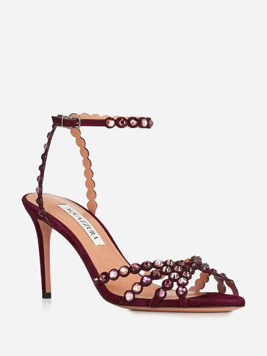 Aquazzura Mujer Barcelona Sandalias Tequila 85 color Burdeos sku 801-000012 01 - Foto 2