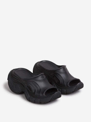 Balenciaga Mujer Barcelona Sandalias 6XL Slide color Negro sku 801-000014 01 - Foto 2