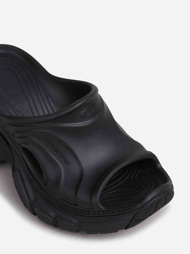 Balenciaga Mujer Barcelona Sandalias 6XL Slide color Negro sku 801-000014 01 - Foto 5