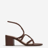 Gianvito Rossi Mujer Barcelona Sandalia Tacón Bajo color Marrón sku 801-000017 01 - Foto 1
