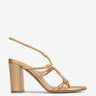 Gianvito Rossi Mujer Barcelona Sandalias Tacón Nappa color Dorado sku 801-000018 01 - Foto 1