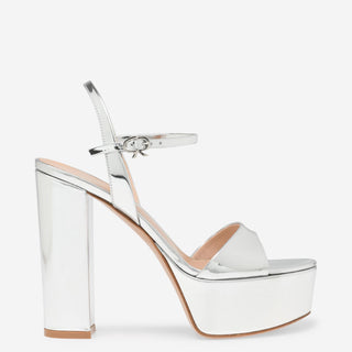 Gianvito Rossi Mujer Barcelona Zapatos de Tacón Marlena color Plateado sku 801-000020 01 - Foto 1
