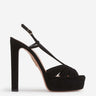 Aquazzura Mujer Barcelona Sandalias Aimée Plateau 130 color Negro sku 801-000024 01 - Foto 1