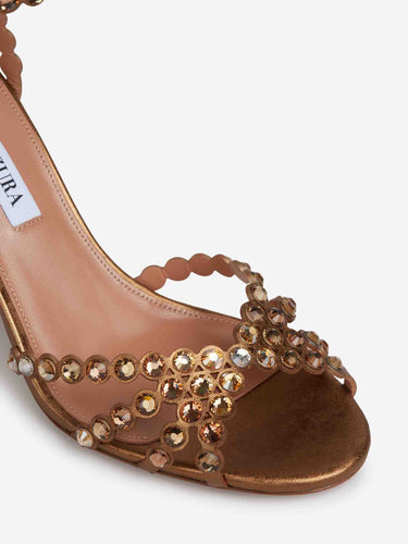 Aquazzura Mujer Barcelona Sandalias Tequila 85 color Dorado sku 801-000025 01 - Foto 5